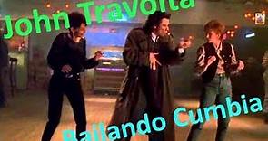 John Travolta bailando cumbia