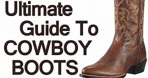 How To Wear Cowboy Boots | Ultimate Guide To The Western Boot | Roper Stockman Buckaroo Boot Video