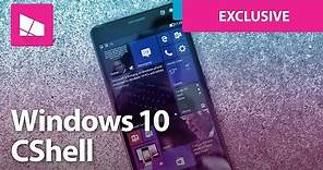 First Look at CShell on a Windows phone (Exclusive)