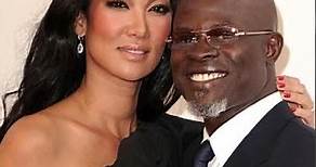 Djimon Hounsou and Kimora Lee Simmons MET AT AMERICAN FASHION MODEL IN NEW YORK CITY