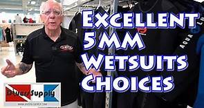 Four Excellent 5mm Wetsuit Choices***Scuba Pro, Henderson, Pinnacle and Aqua Lung