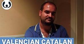Francesc speaking Valencian Catalan | Romance languages | Wikitongues