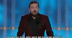 Ricky Gervais Golden Globes 2012 - Monologo Subtitulado