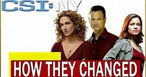 CSI NY 2004 • Cast Then and Now • Curiosities and How They Changed!!!