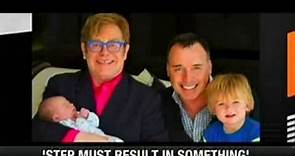 Elton John unveils photo of newborn son Elijah