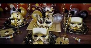 Masquerade party themed decorating ideas