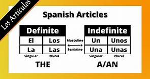 The Spanish Articles