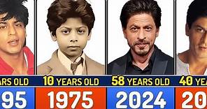 Shah Rukh Khan | Changes From 1 to 58 Years Old 2024