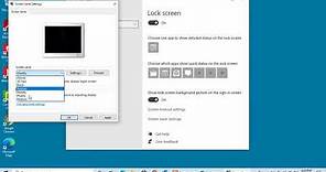 How to Enable Screen Saver in Windows 10