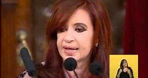 Video clip Asunción Cristina Fernández de Kirchner