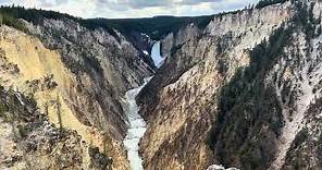 Iconic View of Yellowstone Falls