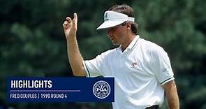 Fred Couples Battles for the Title in Round 4 | 1990 PGA Championship