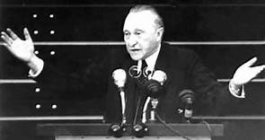 Konrad Adenauer - Rede im Bundestag 21.09.1949