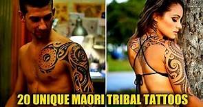 20 Unique Maori Tribal Tattoo Designs for Women and for Men