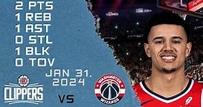 Johnny Davis player Full Highlights vs CLIPPERS NBA Regular season game 31-01-2024