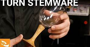 Turning Wine Glass Stemware (Woodturning Project)