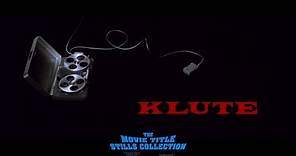 Klute (1971) title sequence