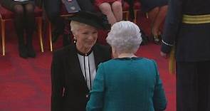 Actress Julie Walters becomes a Dame at Buckingham Palace