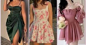 Aesthetic Formal Short Outfit Ideas _ Most Beautiful and Stylish Dress Ideas