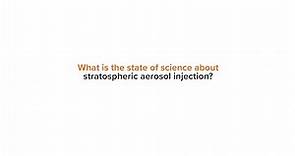 Paulo Artaxo: What is the state of science about stratospheric aerosol injection?