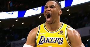 Russell Westbrook BEST Plays as a Lakers Uniform !