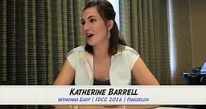 WYNONNA EARP SDCC 2016 Interview: Katherine Barrell