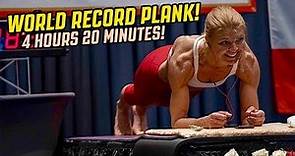 Dana Glowacka World Record PLANK 4 Hours & 20 Minutes!