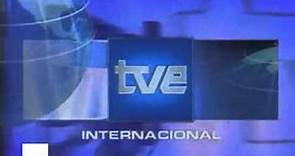 TVE INTERNACIONAL CORTINILLA AÑO 2000 - 2005