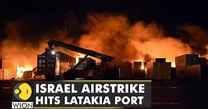 Israel airstrikes key Syrian port of Latakia for second time this month | Latest English News | WION