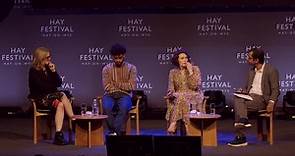 Hay Festival - His Dark Materials actress Simone Kirby...