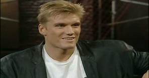 A young Dolph Lundgren interviewed (In swedish)