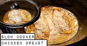 Slow Cooker Chicken Breast | Dump and Go Crockpot Dinner