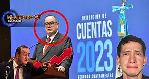 PRESIDENTE DE GUATEMALA ALEJANDRO GIAMMATTEI PRESENTA SU INFORME GENERAL DE LA REPUBLICA 2023