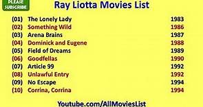 Ray Liotta Movies List