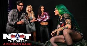 Robert Stone tries to sign Shotzi Blackheart: NXT Great American Bash, July 8, 2020