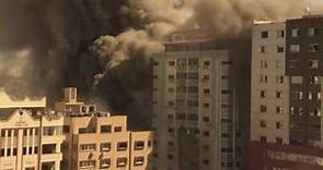 加薩戰爭》以色列空襲屠殺巴勒斯坦人兒童與婦女，炸毀12層新聞機構大樓-風傳媒