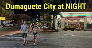Walking in Dumaguete City at Night! Philippines
