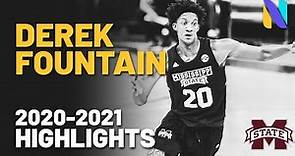 Derek Fountain Mississippi State Bulldogs 2020-21 Highlights
