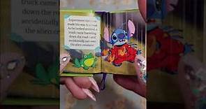 Reading The Tiny Book of Lilo and Stitch📖❤
