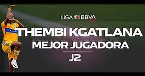 Thembi Kgatlana es la mejor jugadora de la jornada 2
