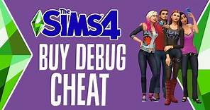 The Sims 4: Buy Debug Cheat (Secret Items Menu)
