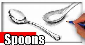 How to Draw a Spoon Easy - It's Important