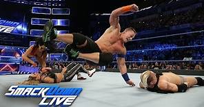 John Cena & Nikki Bella vs. James Ellsworth & Carmella: SmackDown LIVE, March 7, 2017