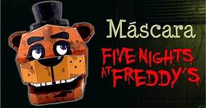 Máscara de Freddy de Five Nights at Freddy's, cómo se hace | Te Digo Cómo