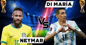 Neymar Vs Ángel Di María - Camparison Video - World Cup 2022