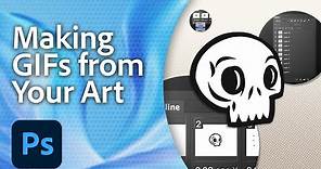 How do I Create a GIF in Photoshop - Animate your Art! | Adobe Photoshop | Creative Cloud