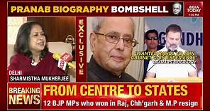 Pranab Mukherjee's biography bombshell