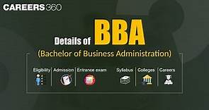 Details of Bachelor of Business Administration (BBA)