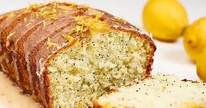 Super moist Lemon Poppy seed pound cake/ ready in less than 5 minutes