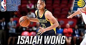 Isaiah Wong FULL NBA Summer League Highlights | Indiana Pacers Rookie